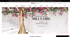 Desktop Screenshot of millybridal.org